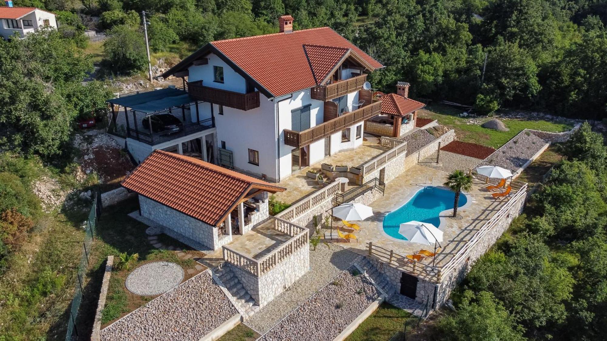 Villa Bora Moscenicka Draga Bed&Breakfast Moscenice Luaran gambar